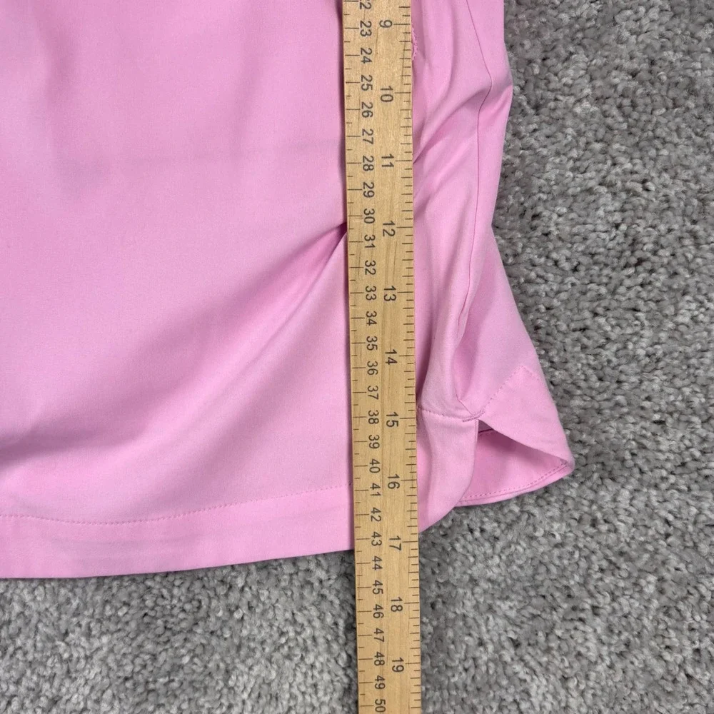 Tek Gear Womens Pink Active Skort Plus 2X Elastic Waist Zip Pockets STRBRY MLT